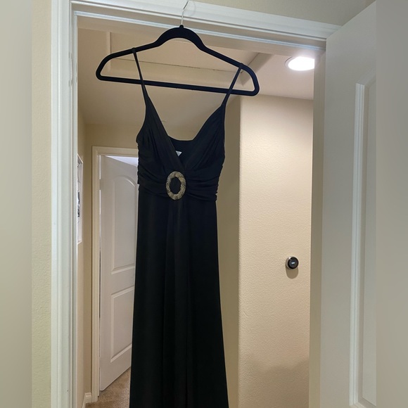 Donna Morgan Cocktail black dress size 4 - Picture 1 of 4